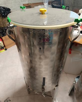 Fermentatore 100 LT birra Polsinelli con appoggio 