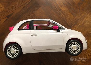 Auto giocattolo Fiat 500 per bambola Barbie