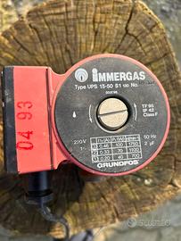 Pompa caldaia immergas