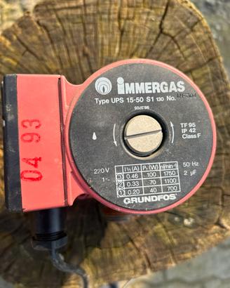 Pompa caldaia immergas