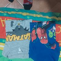 maglie bimbo supereroi 