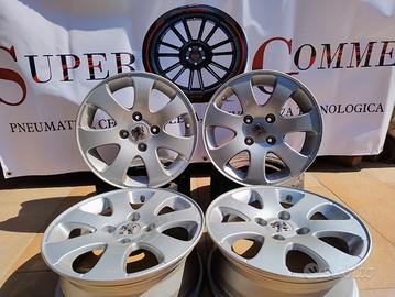 4 Cerchi in lega Peugeot 206, 207, 306, 106 