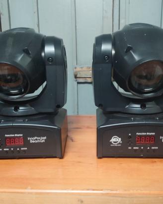 Teste mobili (2 Mini Beam + 2 Smart Wash RGBWAU)