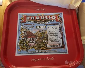 Vassoi pubblicitari in lamiera colorata