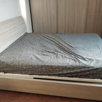 Letto matrimoniale contenitore 