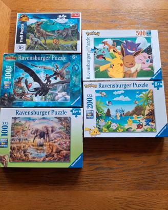 Puzzle da 6+ a 10+ per bimbo