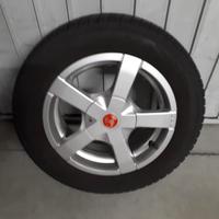 Gomme invernali più cerchi in lega x Fiat 500