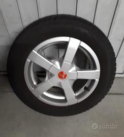 Gomme invernali più cerchi in lega x Fiat 500