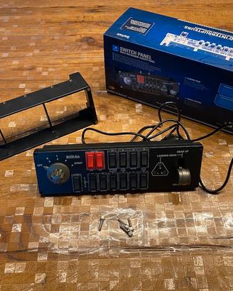 Saitek Switch Panel & throttle quadrant