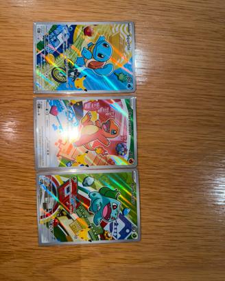 Pokemon compagni d’avventura - Trio starter Kanto