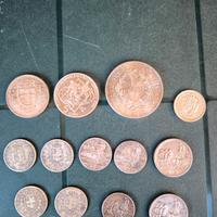 lotto monete in argento