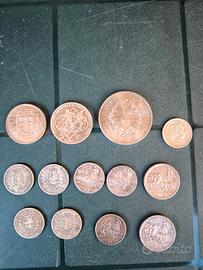 lotto monete in argento