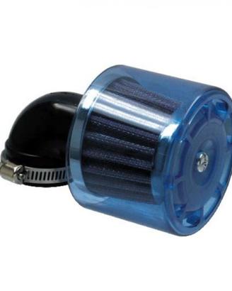 Filtro aria racing 35 mm curvo a 90 gradi
