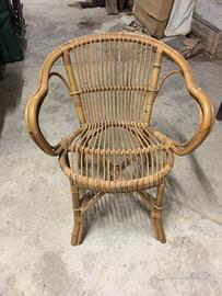 Poltrona in Vimini 