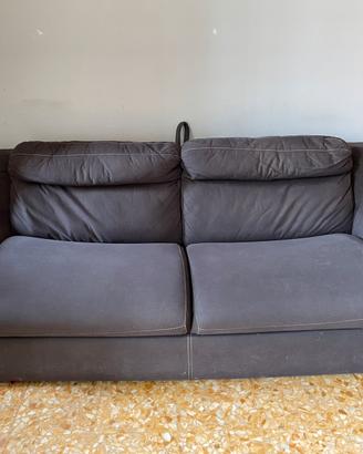 Divano letto in alcamtara