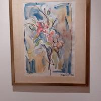 Quadro acquerello su carta di TIRADINI CORRADO