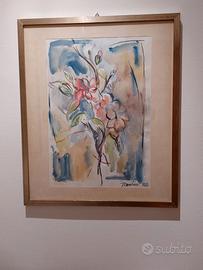 Quadro acquerello su carta di TIRADINI CORRADO