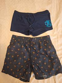 2 costumi da mare bambino 11/12 anni