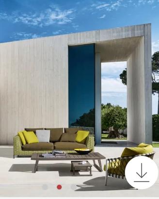 Divano B&B Italia Outdoor Mod.Ray Fabric