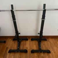 Bilanciere 70 kg + rack