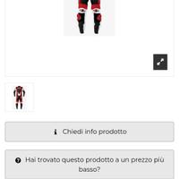 Tuta Moto M-Tech S.Skorpion Divisibile in Pelle –