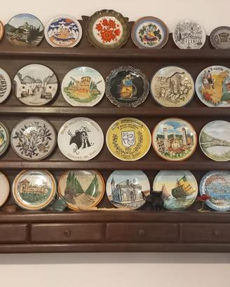 Espositore pensile in legno massello