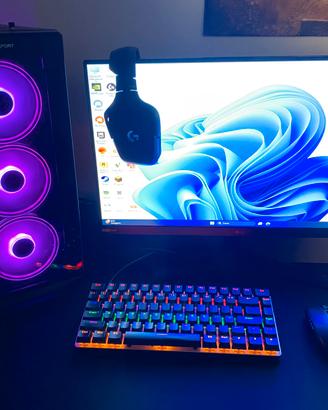 POSTAZIONE GAMING COMPLETA
