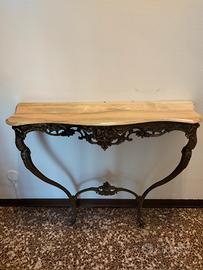 console da ingresso con piano inarmo