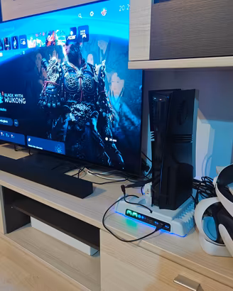 Ps5 Pro + 2 controller, giochi, accessori + Ps VR2