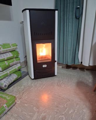 Stufa a pellet idro 22,5 kw