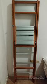 Scala pieghevole in legno