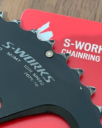 Set corone Sworks 52/34 5 fori 110 mm