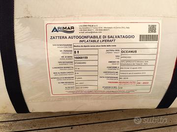 Zattera auto gonfiabile arimar senza limiti