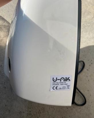 Asciugamani elettrico a pulsante U-Nik