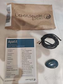 kit per collanina con pietra di apatite 