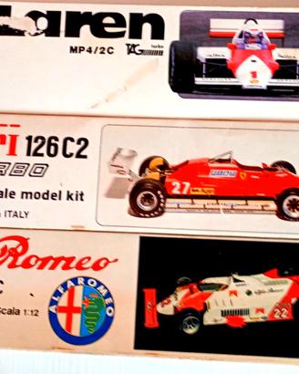 Kit Protar Provini formula 1 vintage scala 1/12