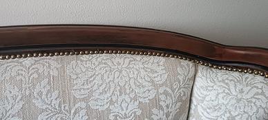 divano due posti in legno 