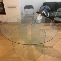 Tavolo in vetro temperato nuovo marca Bizzotto
