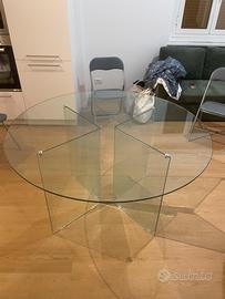 Tavolo in vetro temperato nuovo marca Bizzotto