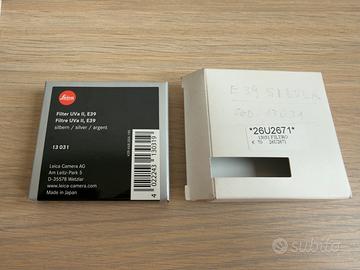 Leica Filtro UVa II E39 13031