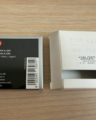 Leica Filtro UVa II E39 13031