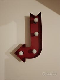 Lampada da parete Freccia