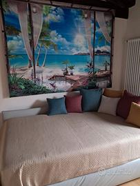 Letto una piazza e mezza NUOVO adatto mansarda