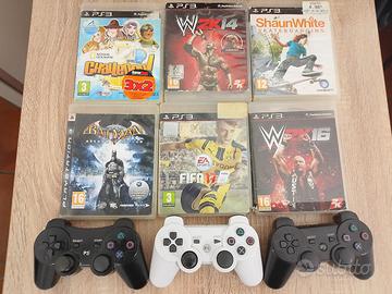 Giochi PS3+ 3 pad 