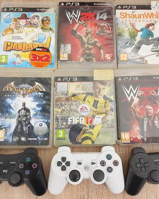 Giochi PS3+ 3 pad 