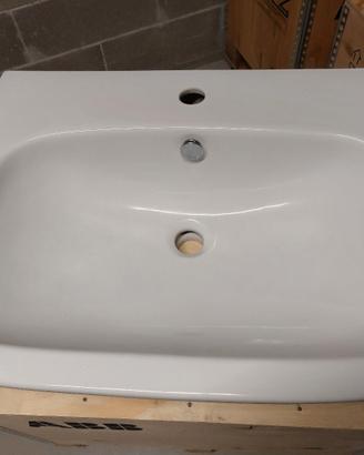 Lavabo Hidra collezione MY - M15 con semicolonna