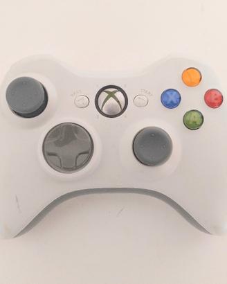 Controller Originale Xbox 360 Bianco Wireless 