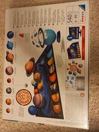 puzzle 3D sistema solare