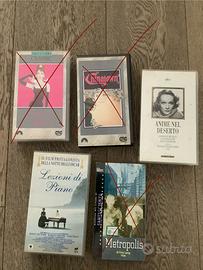 Videocassetta film VHS a scelta
