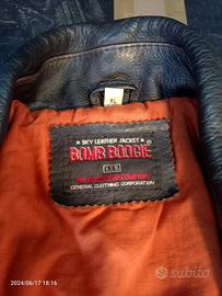 Giubbotto originale   in pelle BOMB BOOGIE 